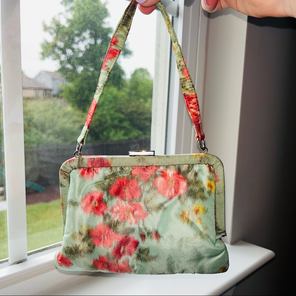 Paul Smith floral silk purse